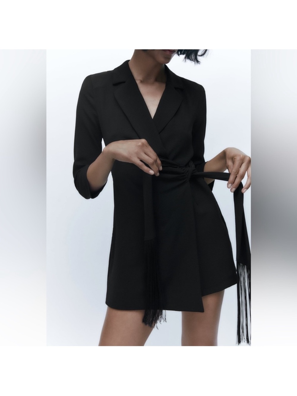 ZARA FRINGED JUMPSUIT